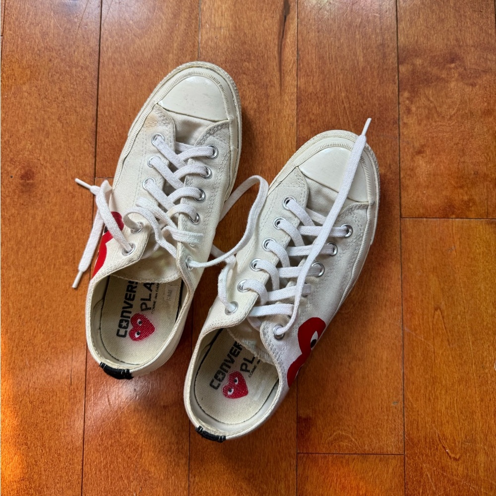 Comme des Garçons Play x Converse Low 'Milk', 5M, 7W
